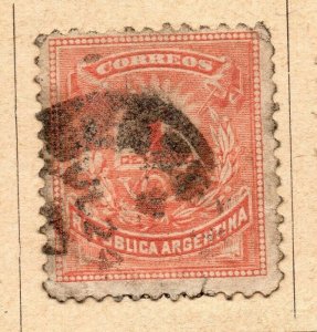 Argentina 1882 Early Issue Fine Used 1c. NW-11796