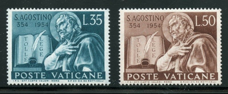 VATICAN CITY  SCOTT#187/88  MINT NEVER HINGED--SCOTT $2.85