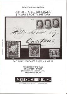 United States, Worldwide Stamps & Postal History, Schiff 243