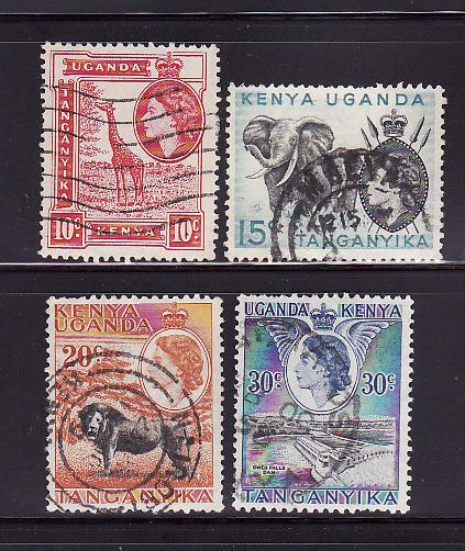 Kenya, Uganda, Tanzania 104-105, 107-108  Elizabeth II (D)