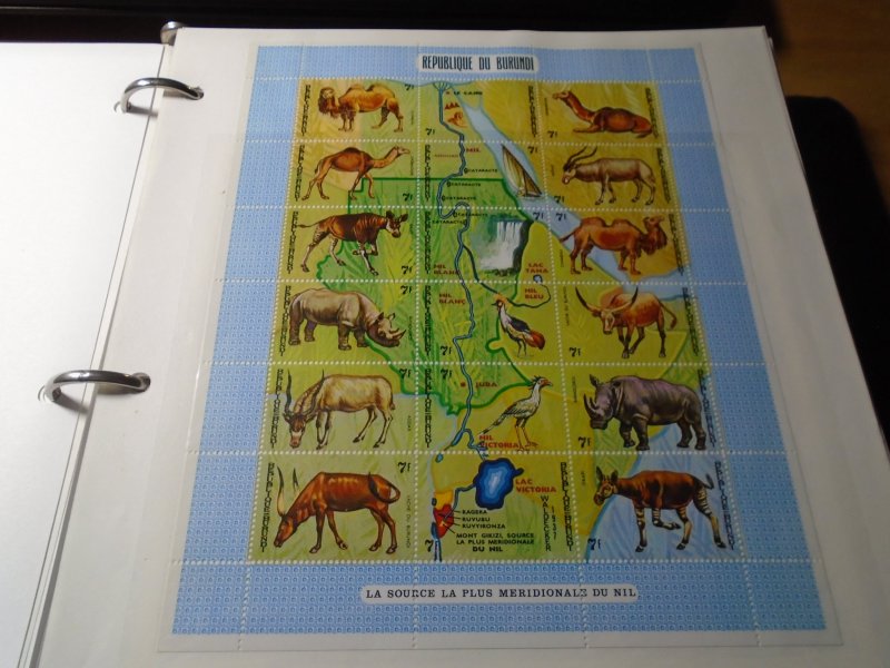 Burundi  #  336  MNH   complete sheet