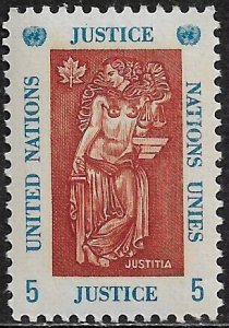 United Nations #171 MNH Stamp - Justice