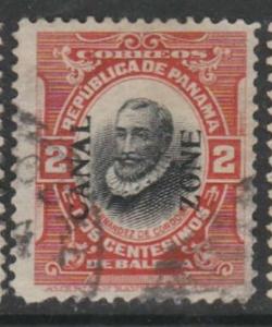 U.S. Scott #53 Canal Zone Stamp - Used Single