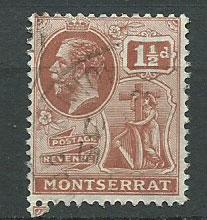 Montserrat SG 69 Fine Used