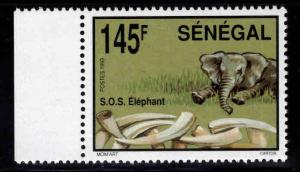 Senegal Scott 1082 MNH** Elephant stamp