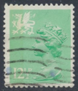 GB Wales   SC# WMMH19   SG W37  Used  perf 14  see details & scans