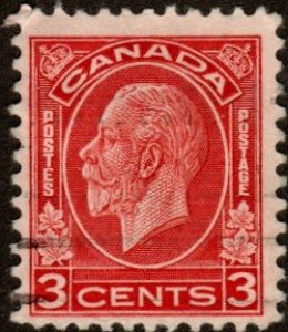 Canada 197c - Used - 3c George V (Type II) (1932) (3)