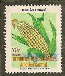 El Salvador Scott  984     Corn       Used