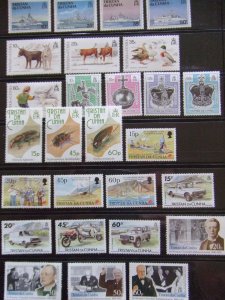 Tristan da Cunha mint collection (2 scans)