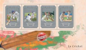 GUINEA 2014 SHEET CRICKET SPORTS