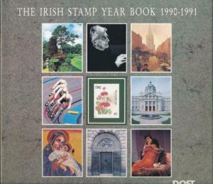 IRELAND 1990-1991 IRISH STAMP YEAR BOOK