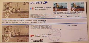 CANADA JOINT FRANCE 1984