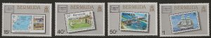 Bermuda 504-08  1986 set 4 w/ s/s VF  Mint  NH