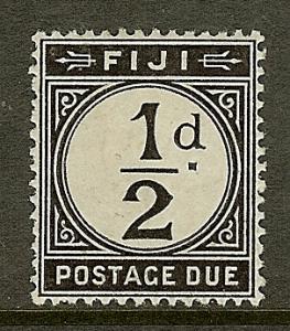 Fiji, Scott #J7, 1/2p Postage Due, MH