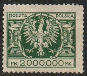 Poland Sc #214 Mint Hinged