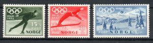 [AC] Norway 1951 Scott #B50-B52 Mint *Hinged*