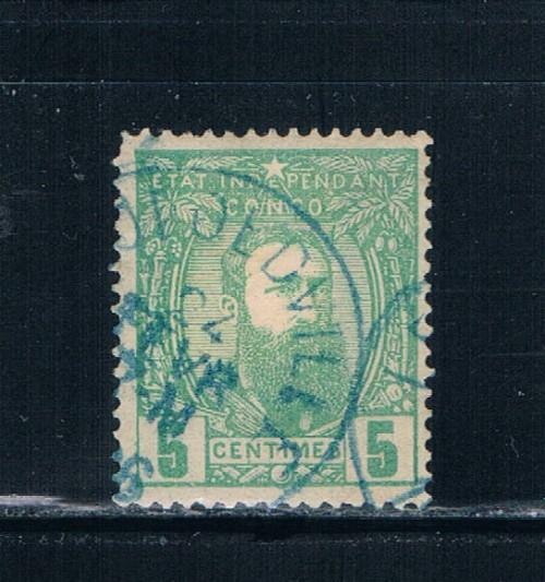 Belgian Congo  #6 Used King Leopold II (B0023)