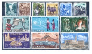 Uganda. Independence 1962.