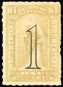 US Stamps # R184 Revenue MH VF