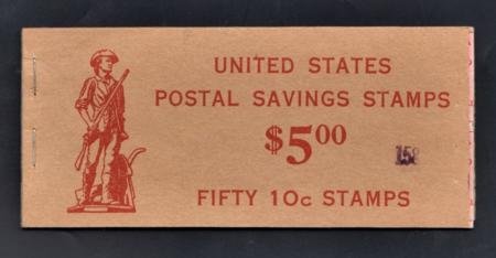 US PS11b Postal Savings F-VF Mint NH Booklet