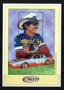 Grenada - Grenadines #2349 (2001 Tom Petty NASCAR sheet) VFMNH CV $4.50