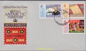 453006 MNH ANTARTIDA BRITANICA 1977 25 ANIVERSARIO DE LA ASCENSION AL TRONO D...