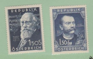 Austria Scott #578-579 Stamp  - Mint NH Set