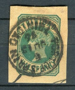 TRINIDAD; Early 1900s Ed VII fine used Postal Stationary Piece