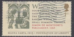 2015 Simon de Montefort's Parliament, 1265 1st SG3719