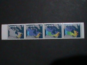 CANAL ERROR STAMP-1980-SC#847 CENTENARY OF THE ARCTIC ISLAND MNH BLOCK-4 VF