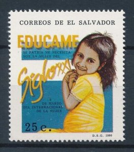 [116279] El Salvador 1990 International Woman Day  MNH