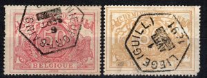 Belgium  #Q11-2 F-VF Used CV $3.40 (X6275)