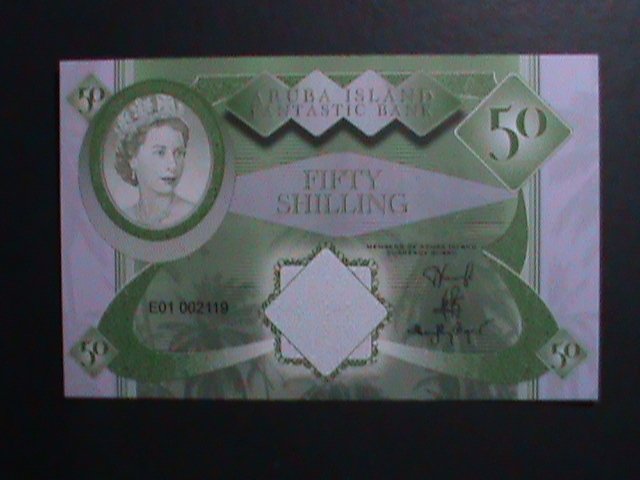 ARUBA ISLANDS-COLLECTIBLE UNCIRCULATED POLYMAR LOVELY BEAUTIFUL NOTE VERY FINE