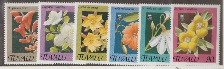 Tuvalu Scott #549-554 Stamps - Mint NH Set