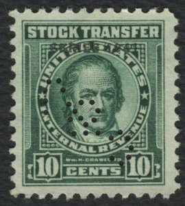 #RD98 10c Stock Transfer, Used [2] **ANY 4=FREE SHIPPING**