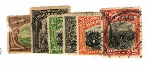 Mozambique Company #108, 110-1 MH, 115 used, 116 MH, 126 used