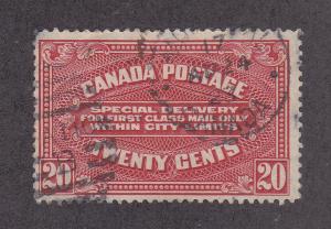 Canada Scott# E2 Used Note