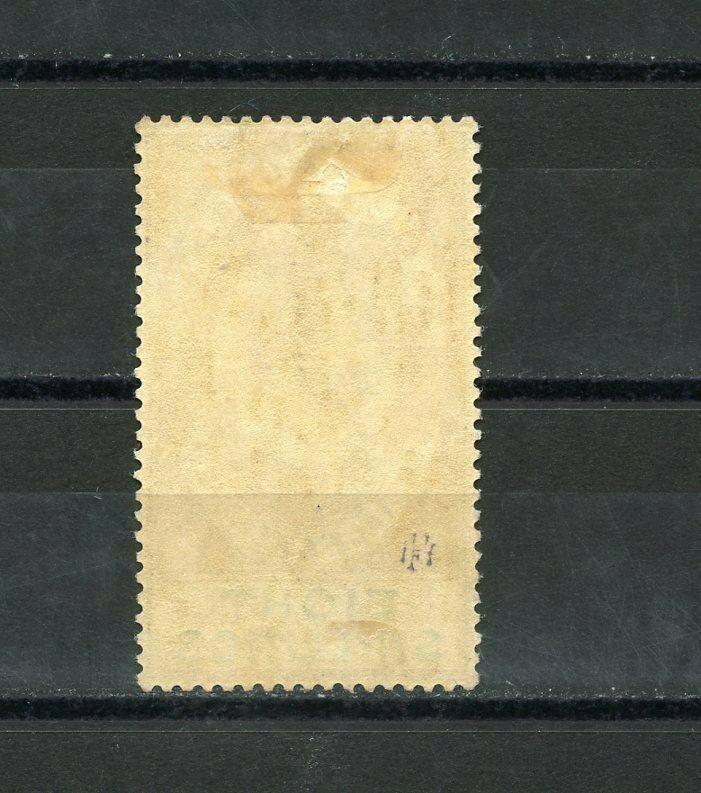 GIBRALTAR GEO V  SCOTT#90,  SG#101   MINT HINGED