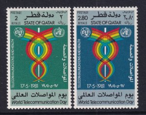 Qatar 599-600 MNH VF