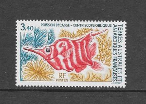 FISH - FRENCH SOUTHERN ANTARCTIC TERRITORY #190  MNH