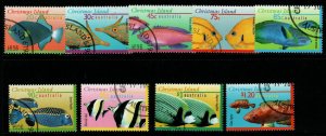 CHRISTMAS ISLAND SG412/20 1995 MARINE LIFE FINE USED