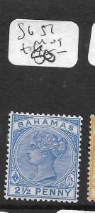 BAHAMAS (P3001B) QV 2 1/2D  SG 51  MOG