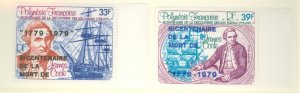 French Polynesia #C166-C167  Single (Complete Set)