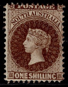 AUSTRALIA - South Australia QV SG130, 1s chocolate, LH MINT. Cat £27.