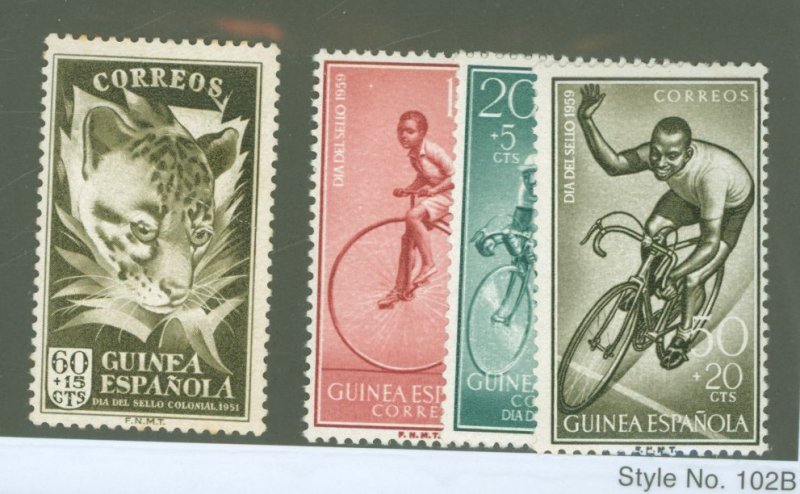 Spanish Guinea #B18/B55-57  Single (Complete Set)