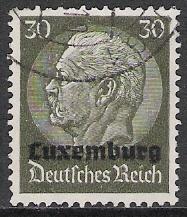 Luxembourg #N11 Occupation Used