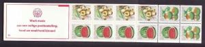 Suriname-Sc#510a-unused NH complete booklet-Fruits-1980-