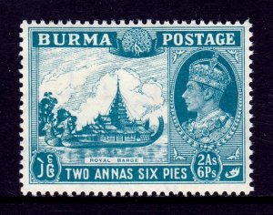 Burma - Scott #57 - MNH - Lt. toning specks on gum - SCV $3.25