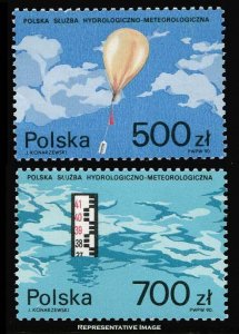 Poland Scott 2976-2977 Mint never hinged.