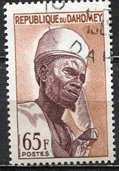 Dahomey 1963: Sc. # 170; O/Used CTO Single Stamp